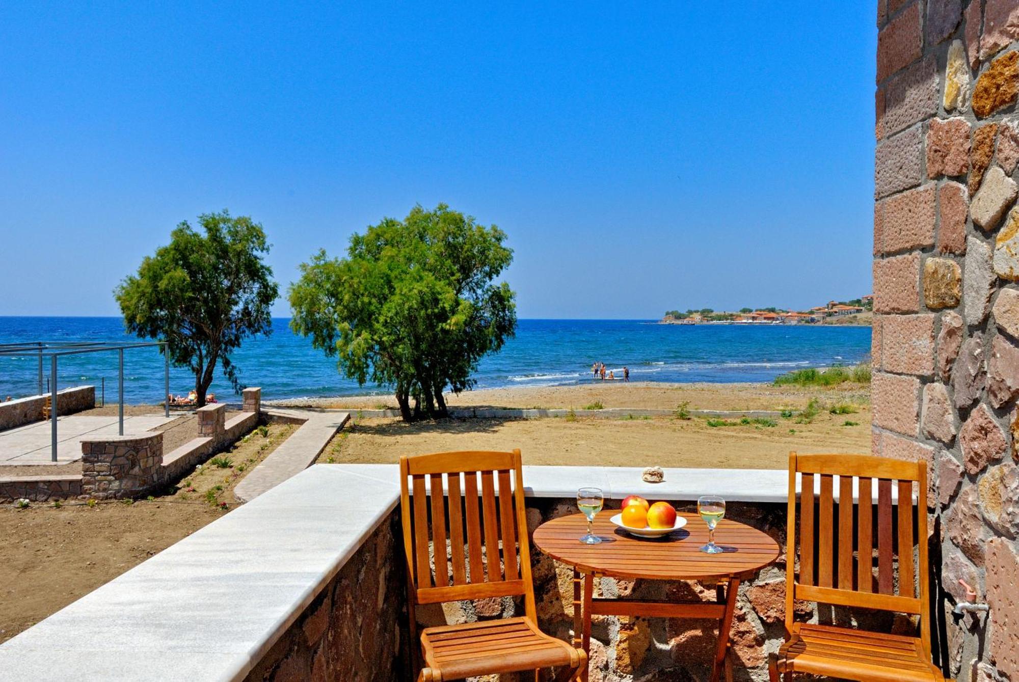 Michaela Beach Houses Mithimna Buitenkant foto